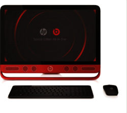 HP ENVY 23-n250na Touchscreen All-in-One PC - Beats Edition